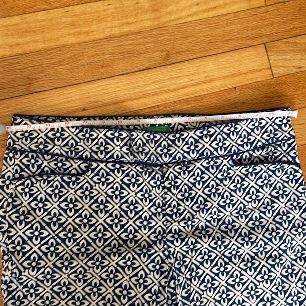 Lilly Pulitzer Palm Beach Fit Cropped Pants / size 6 - Picture 5 of 7